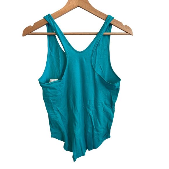 PINK Victoria's Secret "Exercise? Extra Fries" Racerback Tank Top Women's Size S - Picture 3 of 4